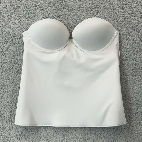 Felina Corset Bra 34B Push Up Wedding White Bustier - Picture 1 of 11